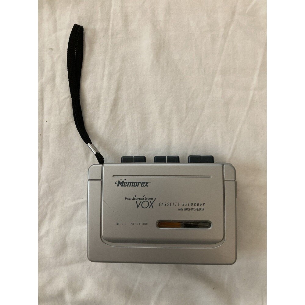Memorex MB1055 Voice Activated VOX Cassette Tape Player Recorder Speaker